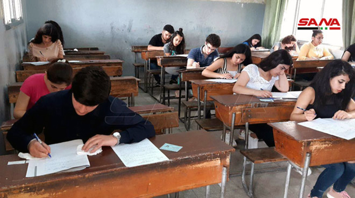 اسئلة امتحان مادة الرياضيات شهادة الثالث الثانوي يوم الأحد 18 حزيران 2023 في سوريا مع الحل