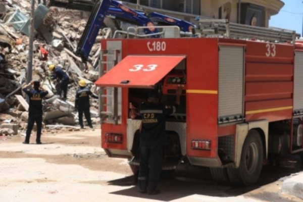 القاهرة: 10 قتلى ومصابين بانهيار مبنى “حدائق القبة”