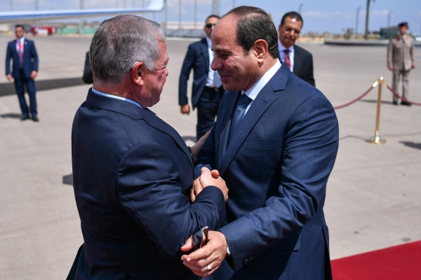 القاهرة: السيسي وعبدالله الثاني.. بيان يؤكد “الموقف الواحد”