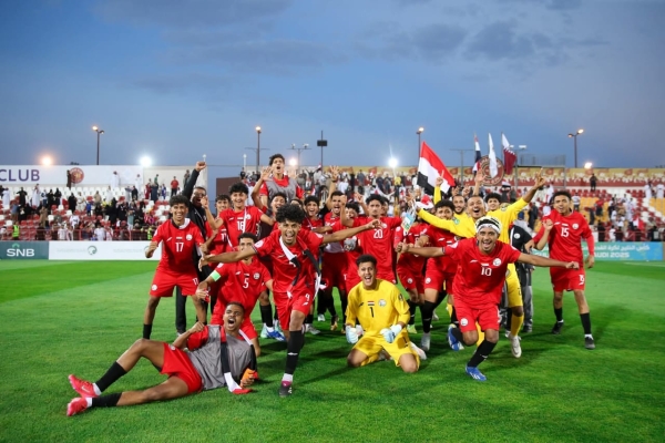رياضة: منتخب شباب اليمن يتجاوز قطر وينتزع منه ثاني المجموعة الأولى في كأس الخليج