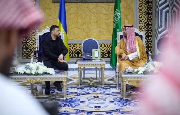 كييف: توقيع اتفاقية تعاون دفاعي بين أوكرانيا والسعودية